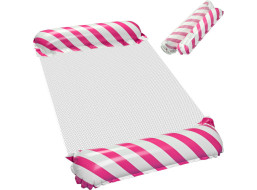 Nafukovací plážový matrac - bazénové kreslo - ružové