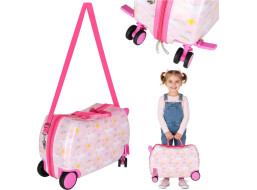 Detský cestovný kufor na kolieskach - Jednorožec