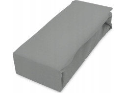 Jersey prestieradlo SOFT 200x160 cm + 25cm - tmavo šedé