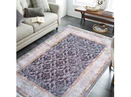 Kusový koberec HONOR New - Baroque - tmavo šedý/sivý