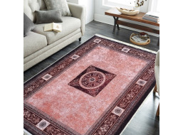 Kusový koberec HONOR New - Tile - červený