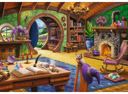 RAVENSBURGER Puzzle Útulná kúzelnícka chalúpka 1000 dielikov