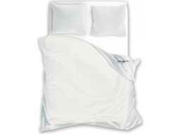 Bavlnené obliečky FASHION jednofarebné - biele - 220x200 cm