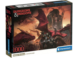 CLEMENTONI Puzzle Dungeons&Dragons 1000 dielikov