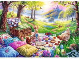 TREFL Puzzle Piknik na lúke 1000 dielikov
