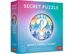 TREFL Puzzle Premium Plus Secret Puzzle: Aurora 1000 dielikov