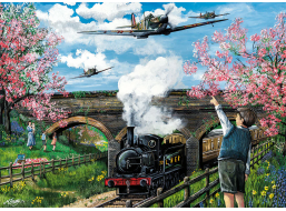 GIBSONS Puzzle Spitfire prekvapenie 1000 dielikov