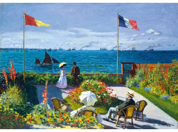 BLUEBIRD Puzzle Záhrada v Sainte-Adresse 1000 dielikov