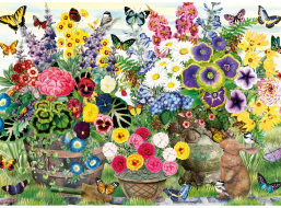 GIBSONS Puzzle Záhradná párty 1000 dielikov