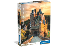 CLEMENTONI Puzzle Zlatá hodina na hrade Eltz 1000 dielikov