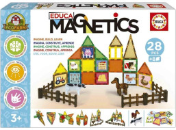 EDUCA Magnetická stavebnica Magnetics EKO Farma 28 vďaky