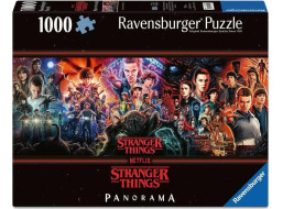 RAVENSBURGER Panoramatické puzzle Stranger Things 1000 dielikov
