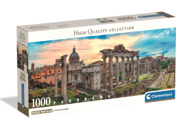 CLEMENTONI Panoramatické puzzle Súmrak nad večným mestom 1000 dielikov