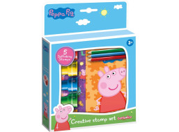 Sada pečiatok Prasiatko Peppa s doplnkami