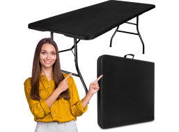 Cateringový stôl BALI BLACK 180 cm - čierny