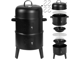 Gril na drevené uhlie s udiarňou FUMARO