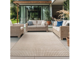 Kusový koberec Nova 1201 beige - na von aj na doma