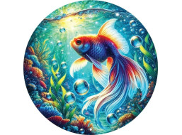 ART PUZZLE Okrúhle puzzle Akvárium 570 dielikov
