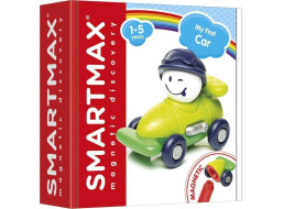 SMARTMAX Magnetická stavebnica Moje prvé auto 5 dielikov