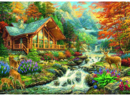 BLUEBIRD Puzzle Alpská pohoda 500 dielikov