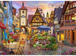 BLUEBIRD Puzzle Bavorské mesto 500 dielikov