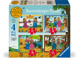 RAVENSBURGER Puzzle Marvel: Sídlo magického svetla 4v1 (12,16,20,24 dielikov)