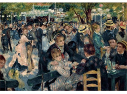 CLEMENTONI Puzzle Museum Collection: Bál v Moulin de la Galette 1000 dielikov