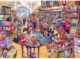 GIBSONS Puzzle Obracači stránok XL 500 dielikov