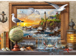 BLUEBIRD Puzzle Oživené more 500 dielikov