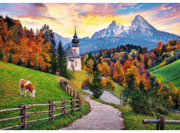 TREFL Puzzle Jeseň v Bavorských Alpách 2000 dielikov