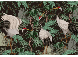 INTERDRUK Puzzle Secret Garden: Žeriavy 500 dielikov