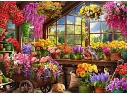 BLUEBIRD Puzzle Skleník 500 dielikov