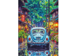 ART PUZZLE Puzzle Tokio v daždi 500 dielikov