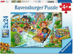 RAVENSBURGER Puzzle Zábavný park 2x24 dielikov