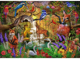 BLUEBIRD Puzzle Zlatý les 500 dielikov