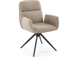 Jedálenská otočná stolička K574 - tmavo béžová