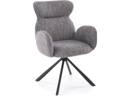 Jedálenská otočná stolička K571 - popolavo šedá
