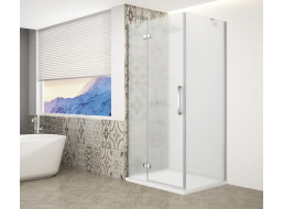 Gelco TRINITY CHROME obdĺžnikový sprchovací kút 1000x900mm, matné sklo, ľavé GT5690-10ML-CH