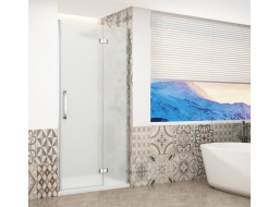 Gelco TRINITY CHROME sprchové dvere do niky 1200mm, matné sklo, pravé GT1212MR-CH