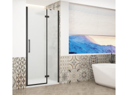 Gelco TRINITY BLACK sprchové dvere do niky 1000mm, matné sklo, pravé GT1210MR-B