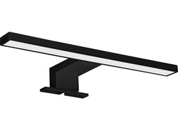 Aqualine SERAPA LED svietidlo 5W, 230V, 300x40x100mm, IP44, plast, čierna mat SA147B