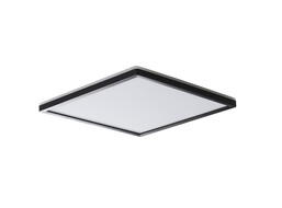 KANLUX AZPO stropné LED svietidlo, 420x420mm, 22W, 3000/4000/6000K, IP54, čierna mat 31535