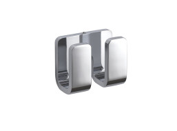 Gedy OUTLINE dvojitý háčik, chróm 322813