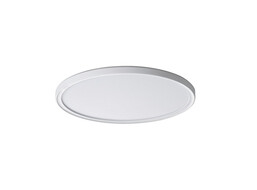 KANLUX AZPO stropné LED svietidlo, ø 290mm, 18, 5W, 3000/4000/6000K, IP54, biela 31514