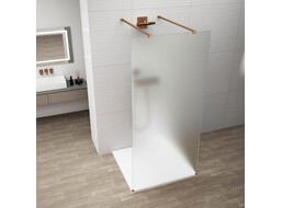 Polysan ESCA COPPER MATT jednodielna sprchová zástena do priestoru, matné sklo, 1200 mm ES1112-10