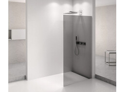 Polysan ARCHITEX CHROM sprchová zástena 662mm, dymové sklo AXC70SC