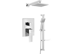 Aqualine RITMO podomietkový sprchový set s pákovou batériou, 2 výstupy, chróm RT045