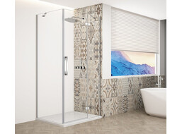 Gelco TRINITY CHROME obdĺžnikový sprchovací kút 1100x900mm, číre sklo, pravé GT5690-11CR-CH