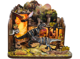 2Kids Toys Miniatúra domčeka Dinosaurie hrad