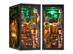 2Kids Toys 3D skladačka Zarážka na knihy Miniatúra domčeka Dom čarodejnice